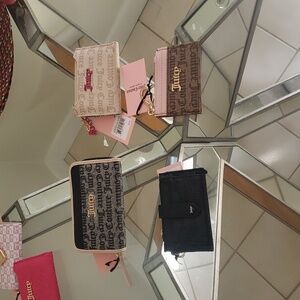 NWT Juicy Couture Wallet Bundle Set of 4 Y2K Pink Cardholder